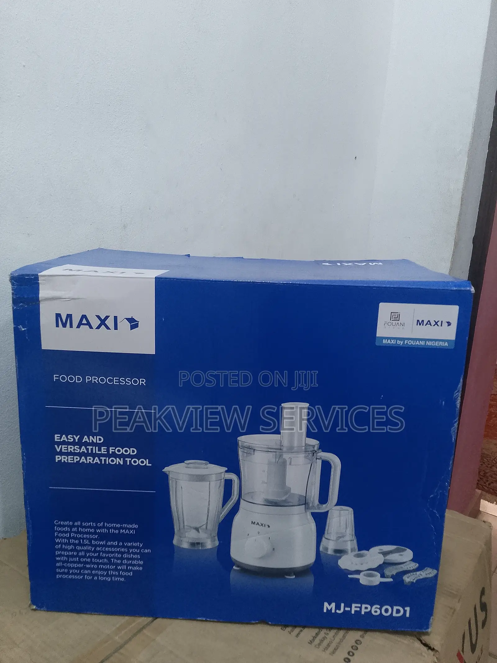 Efficient Mj-P60d1 Maxi Food Processors