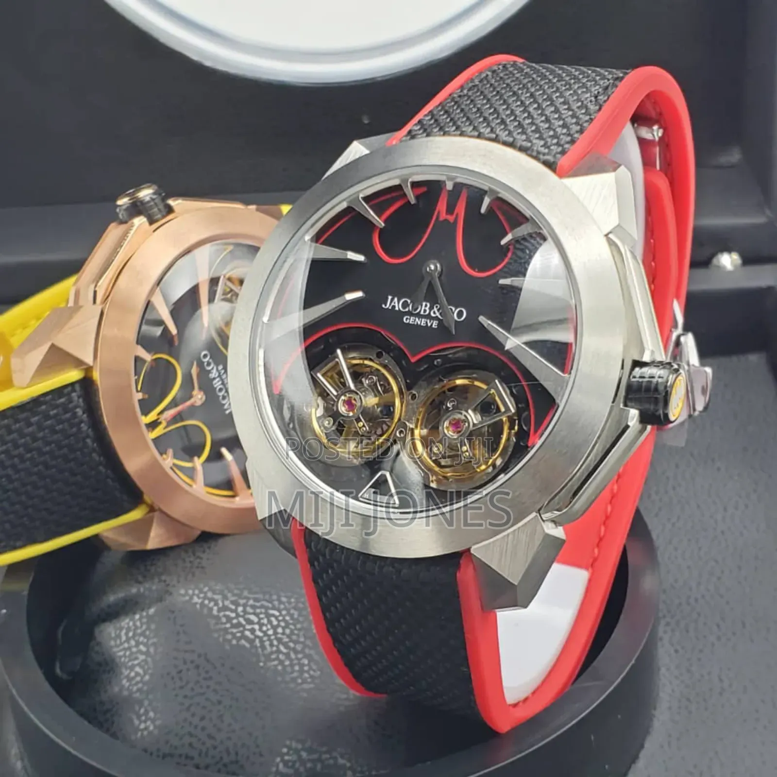 Jacobs Co Men Tourbillon Sport Watches