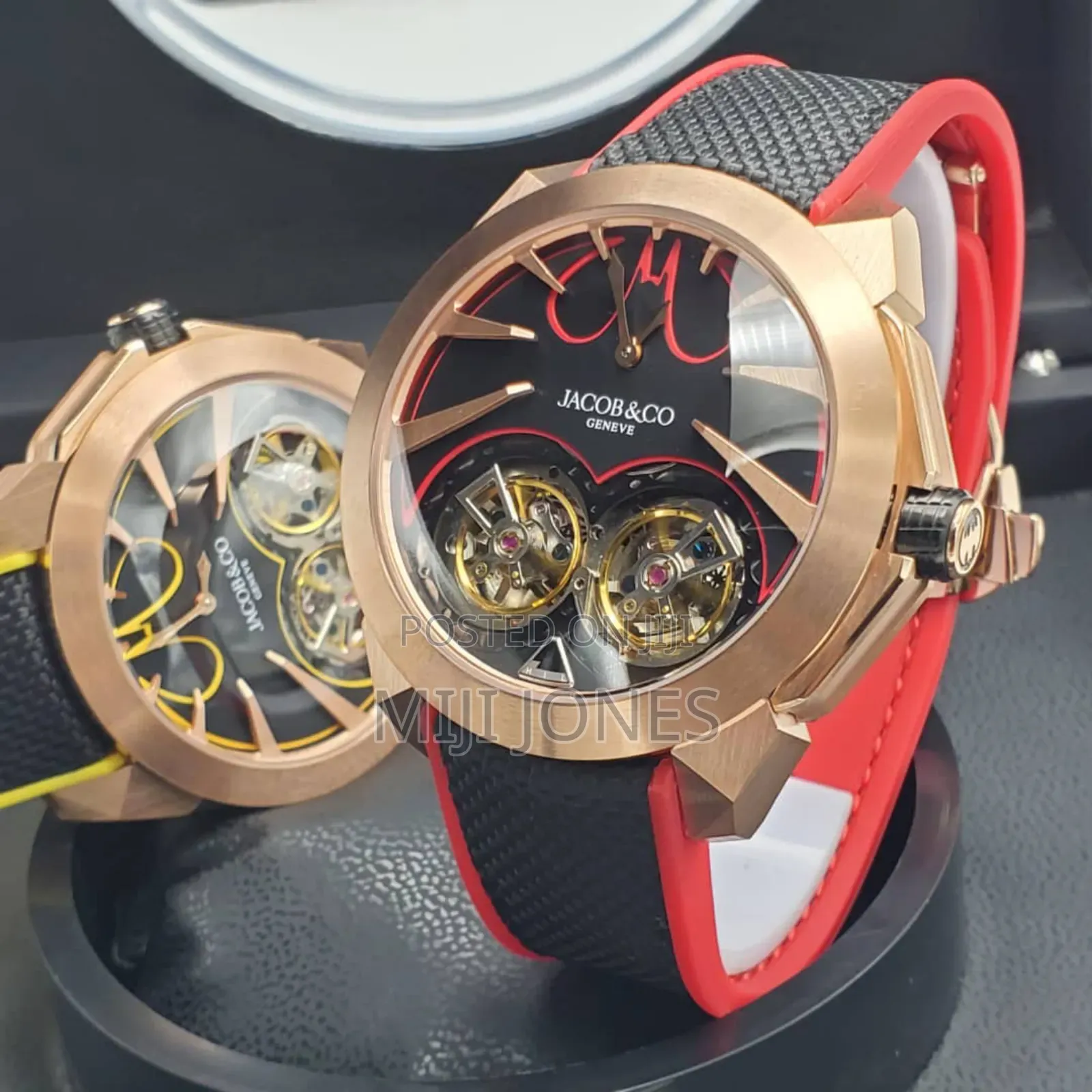 Jacobs Co Men Tourbillon Sport Watches