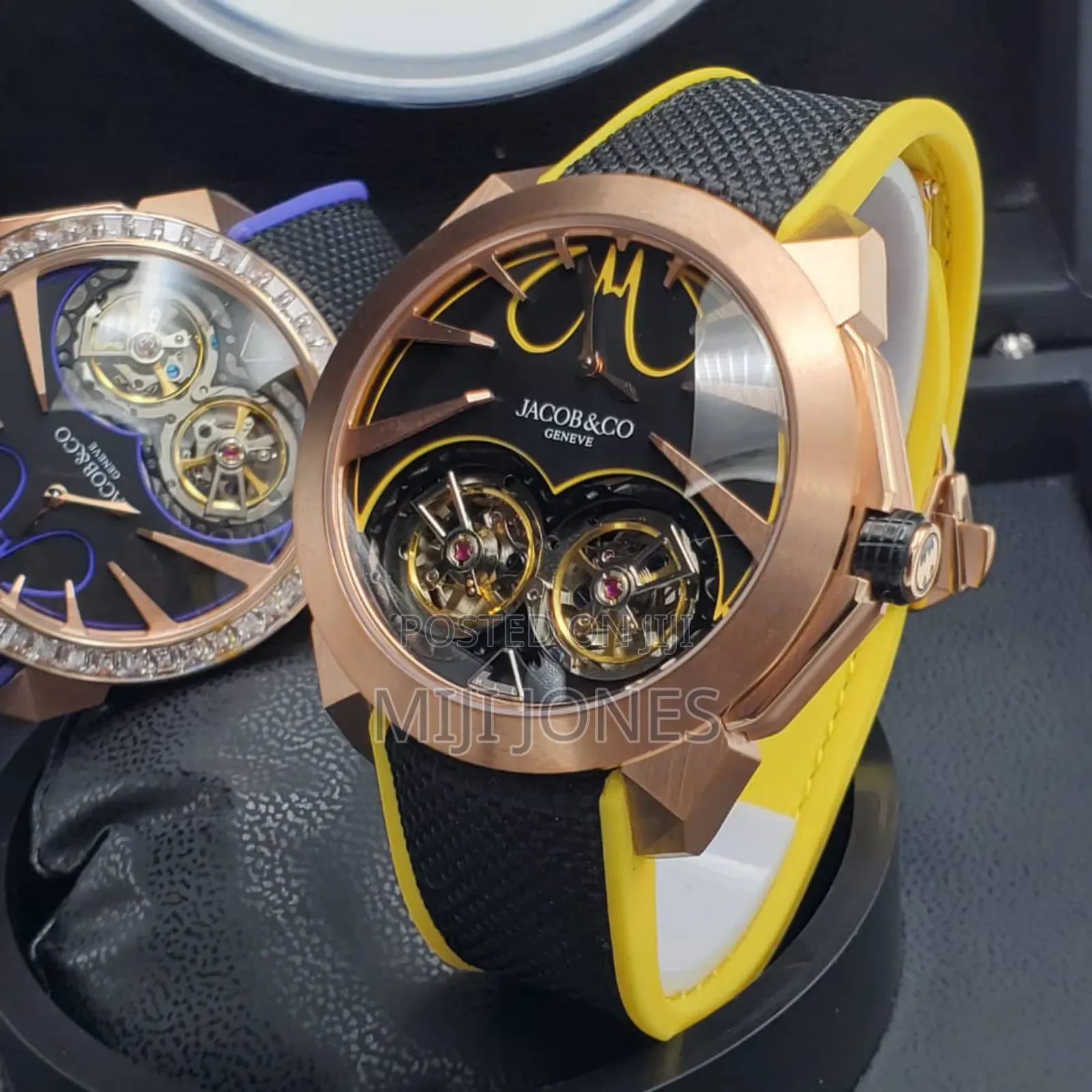 Jacobs Co Men Tourbillon Sport Watches