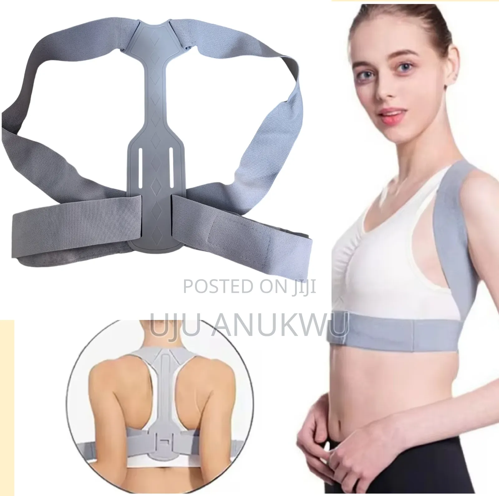 Back and Lumber Posture Correction Belt/ Brace