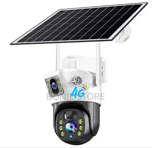 Supercam 2in1 5MP Solar Dual Lens Wireless 4G CCTV Camera