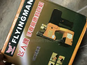 Flying Man Bag Closer