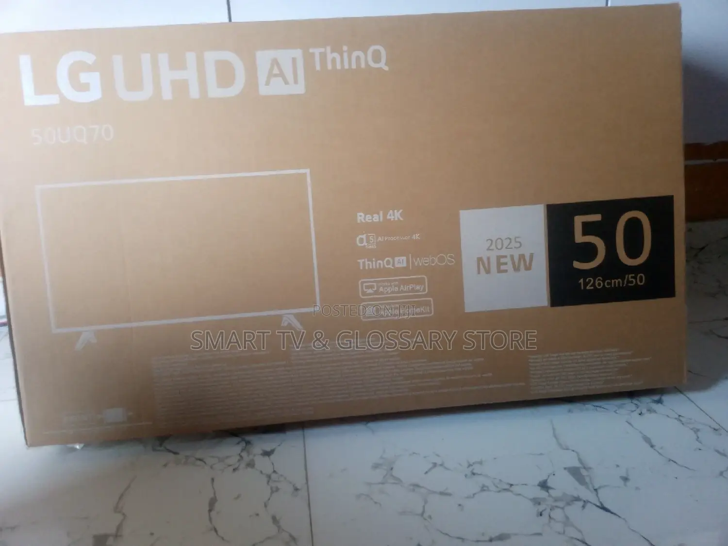 Lg 50 Smart Android Frameless Tv