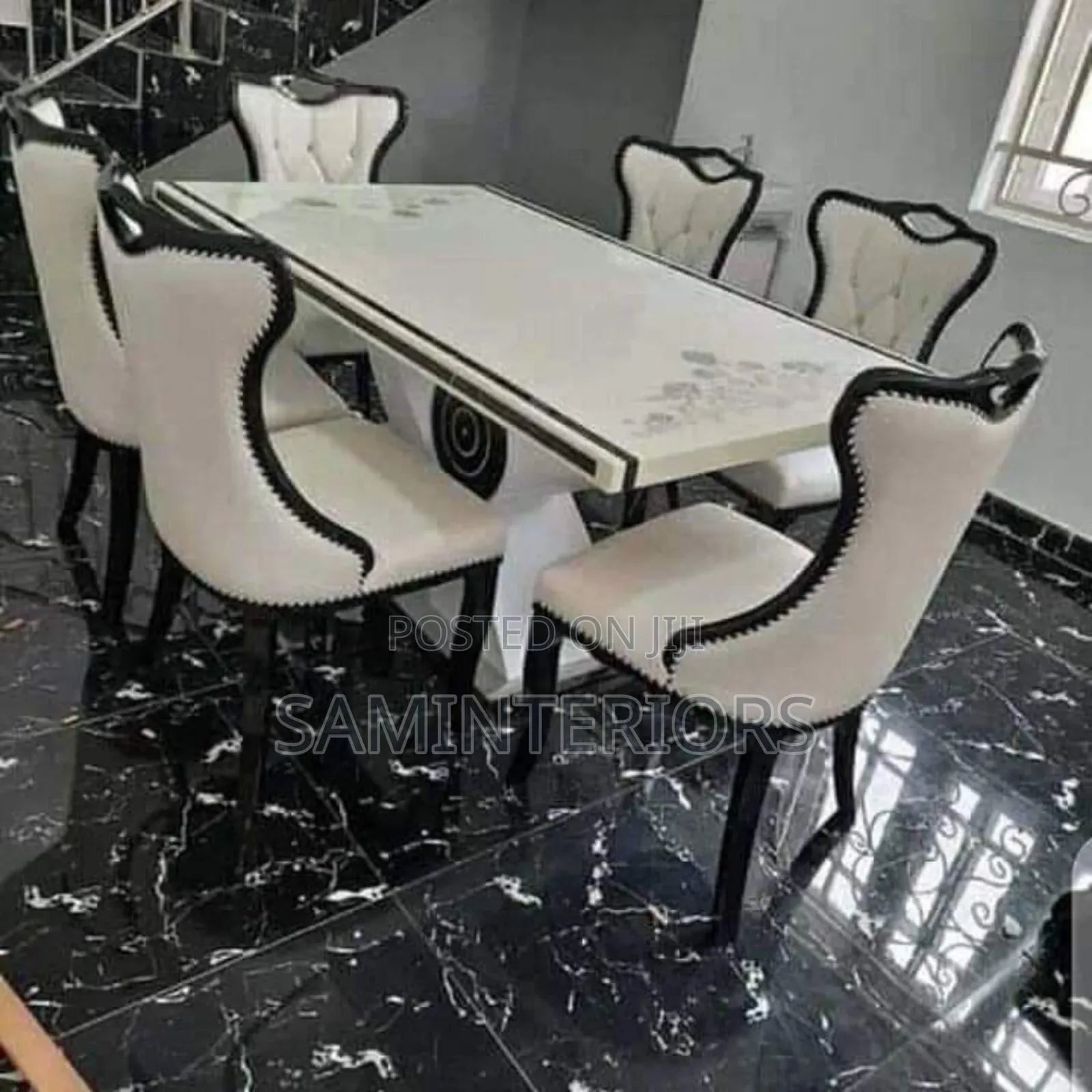 6 Seater Luxury Dining Set
