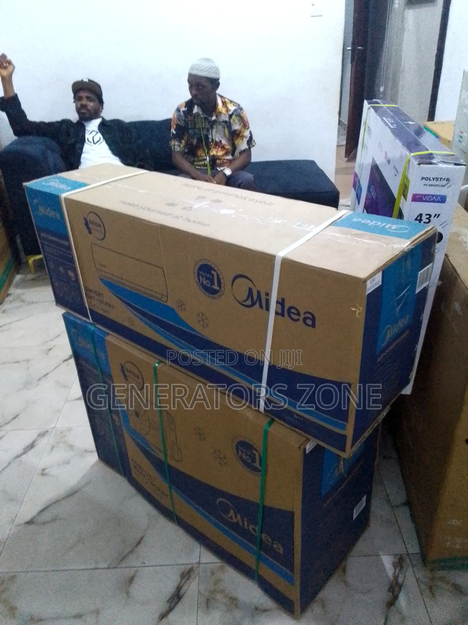 Improved Efficiency 2hp Midea Masf-18crni Split Type AC