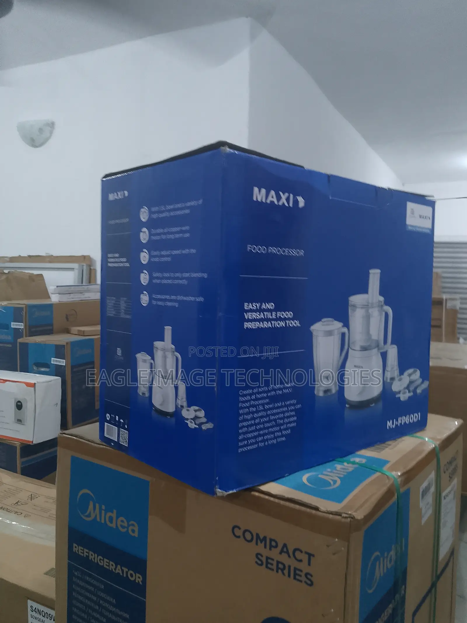 Durable Construction Maxi 1.5L Food Processor(Mj-Fp60d1)