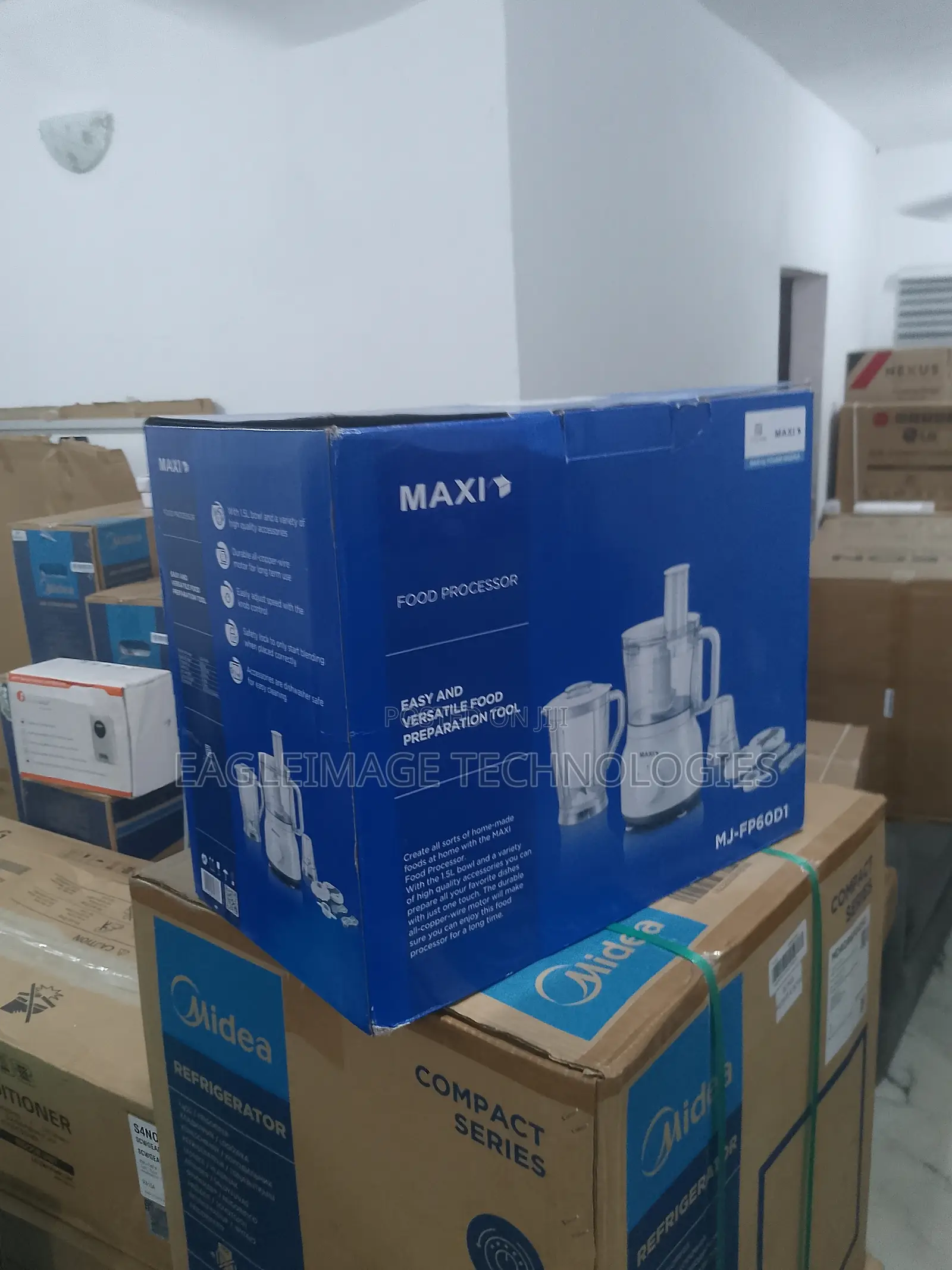 Eco-Friendly Maxi 1.5L Food Processor 800W(Mj-Fp60d1)