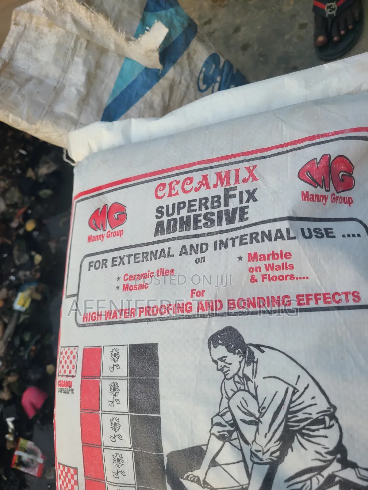 Cecamix Grey Color Gum Cement