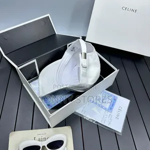 High Quality Luxury White Celine Cap