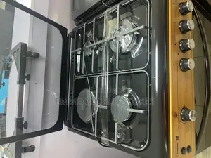 SCANFROST Cooker 60*60 Wood 3gas 1electric