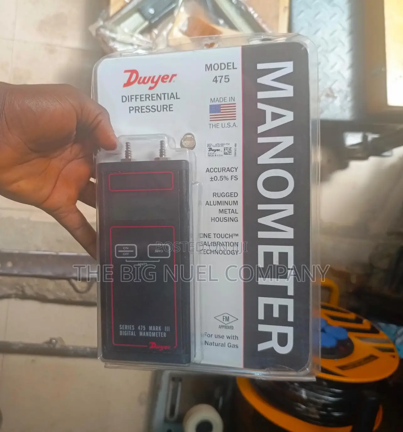 Original Dwyer Pressure Manometer