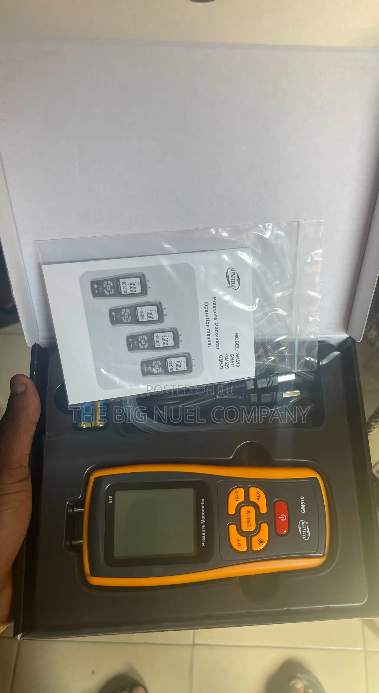 Durable Benetech Pressure Manometer