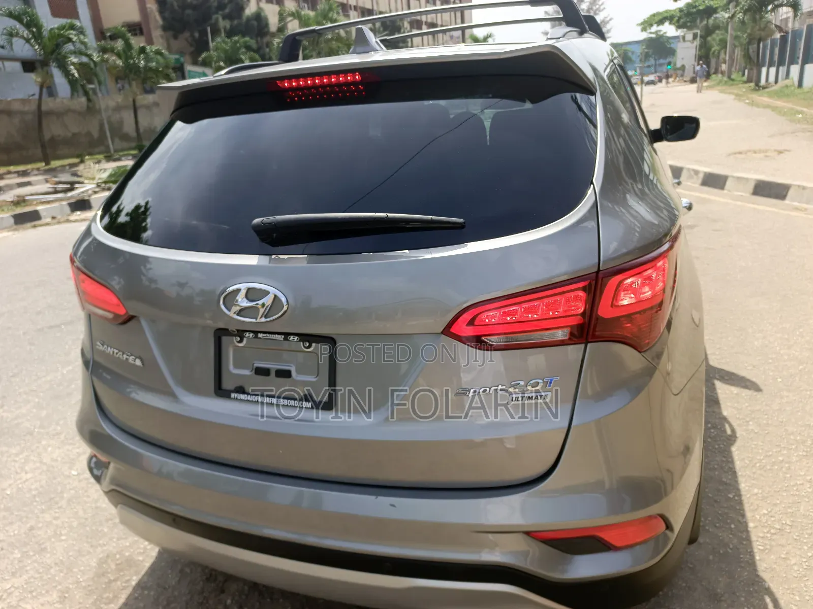 Hyundai Santa Fe SE AWD 2016 Gray