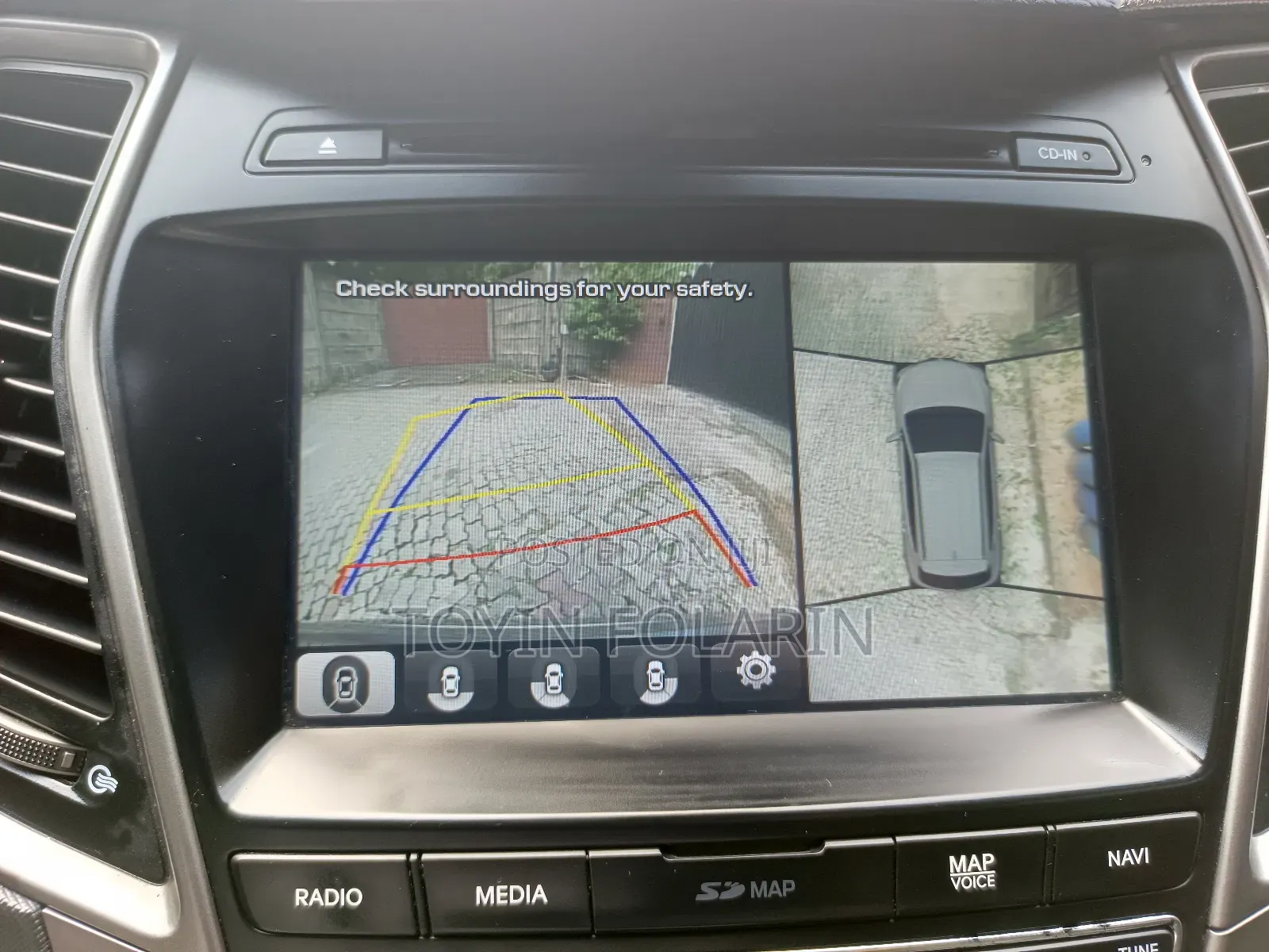 Hyundai Santa Fe SE AWD 2016 Gray
