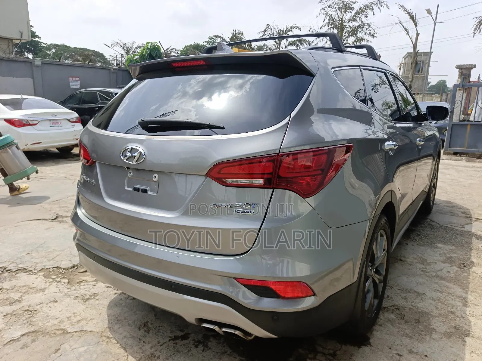 Hyundai Santa Fe SE AWD 2016 Gray