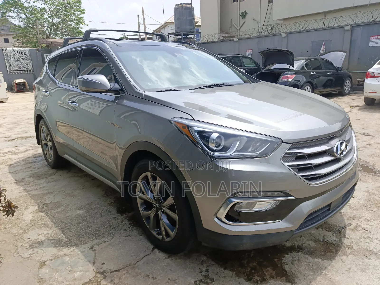 Hyundai Santa Fe SE AWD 2016 Gray