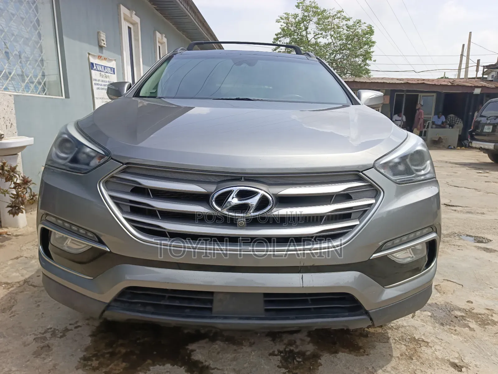 Hyundai Santa Fe SE AWD 2016 Gray