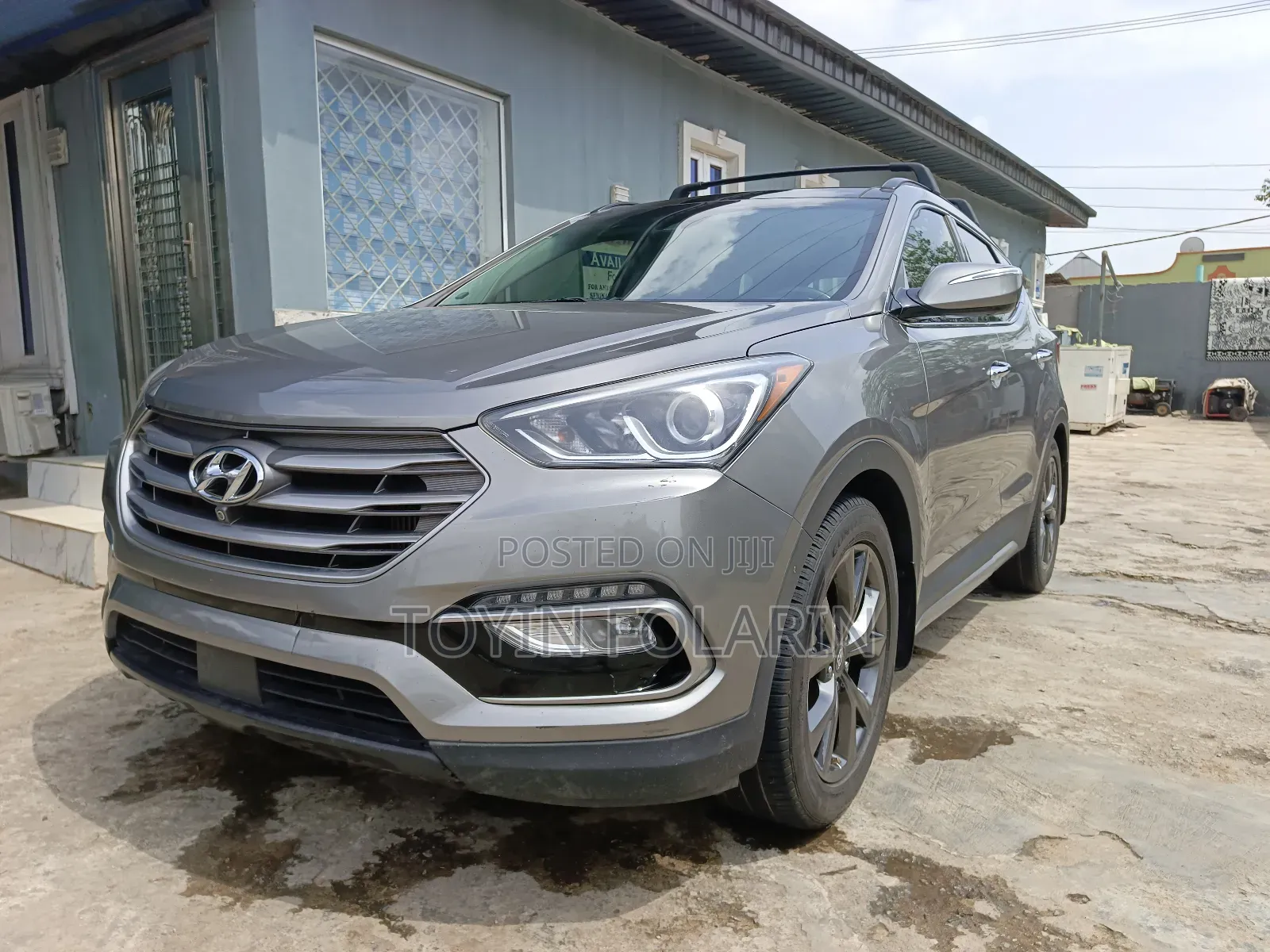 Hyundai Santa Fe SE AWD 2016 Gray