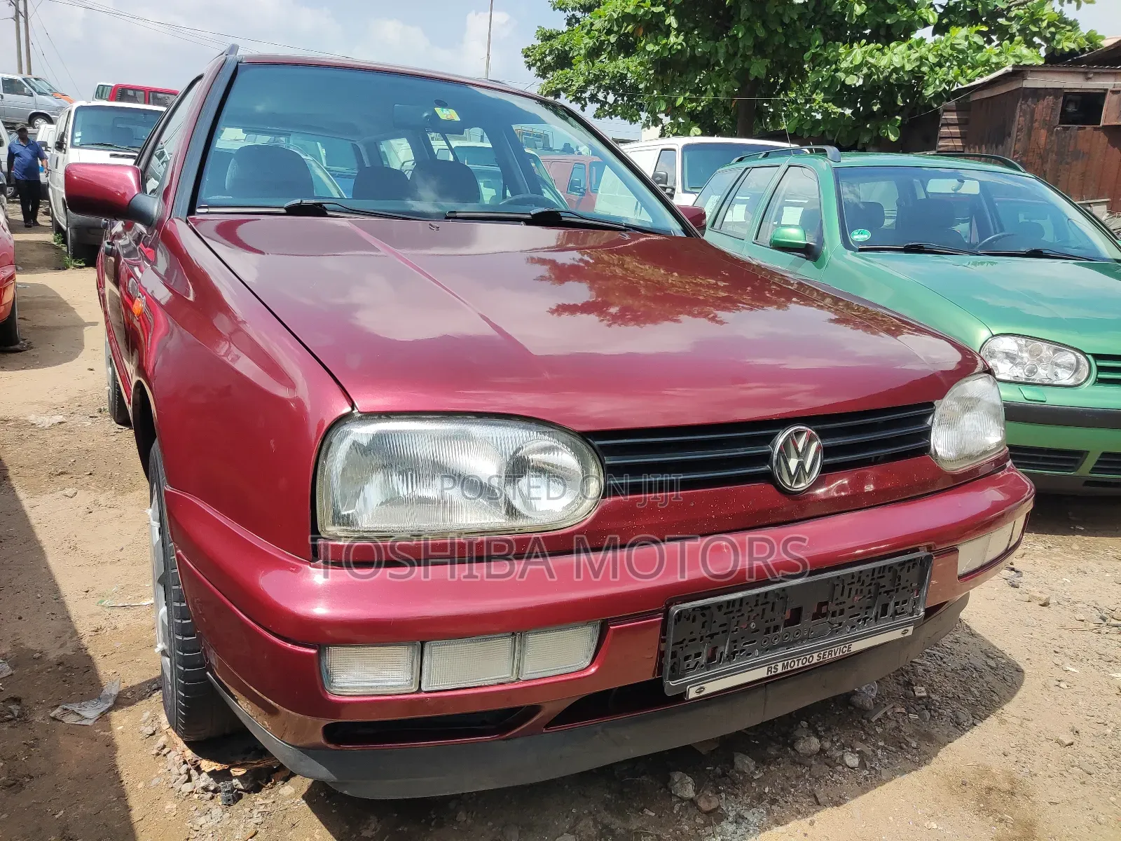 Volkswagen Golf 2003 Red