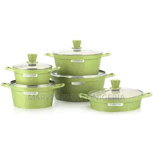 Queen Time Non-Stick Cooker Ceramic Pot -5sets