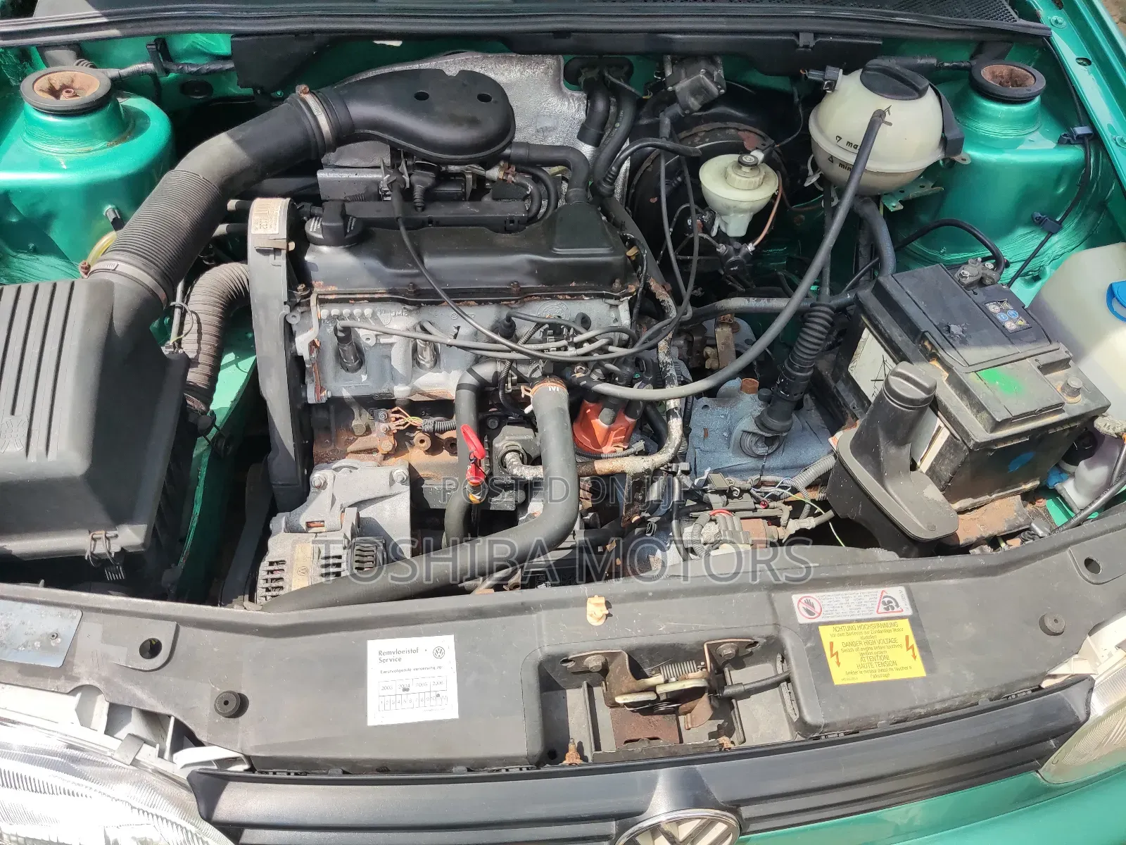 Volkswagen Golf 2003 Green