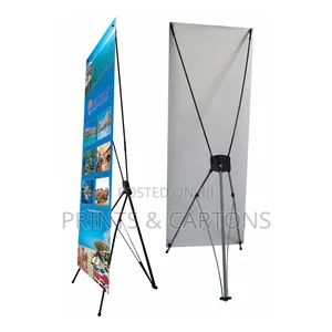 Adjustable X-Banner Stand Printing 04