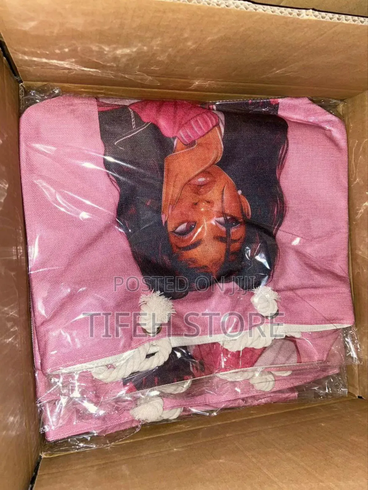 Facial Tote Bag
