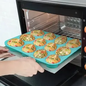 12cups Silicon Cupcake Baking Mould 