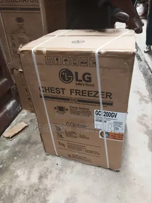 Brand New LG 200litter Chest Freezer>>External>>Silver>>
