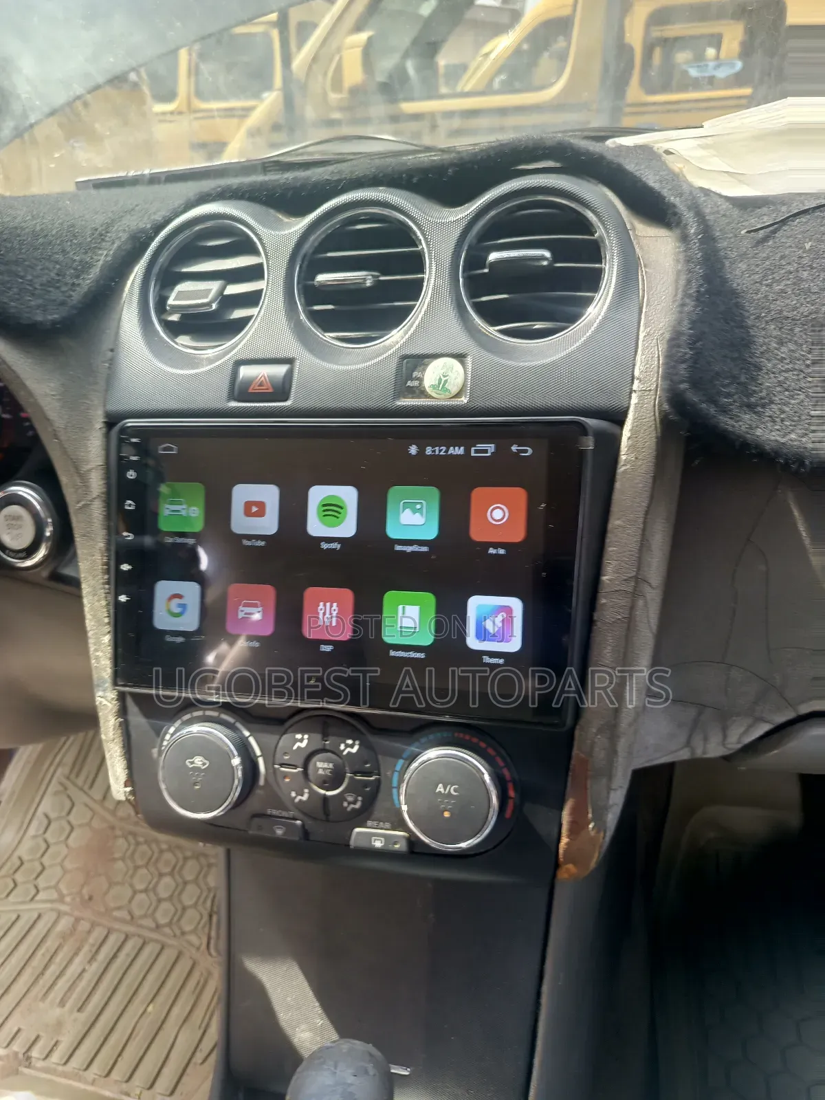Nissan Altima Android Screen With GPS Navigation System(Map)