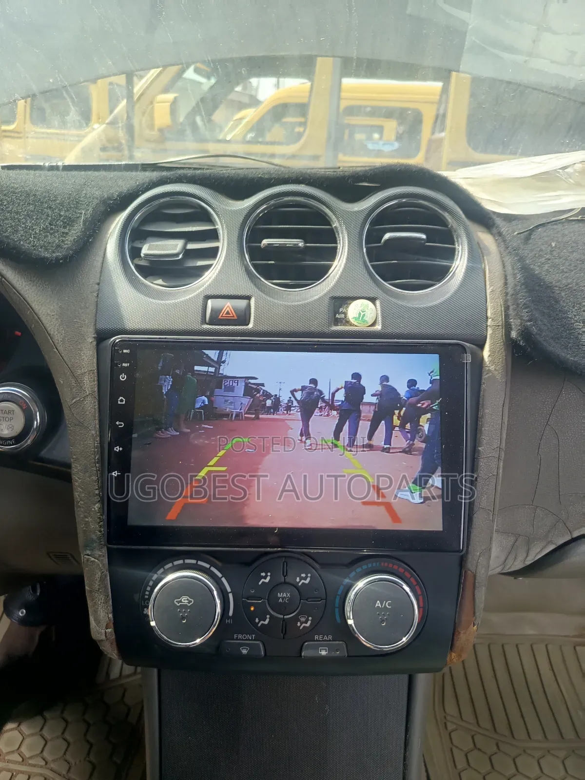 Nissan Altima Android Screen With GPS Navigation System(Map)