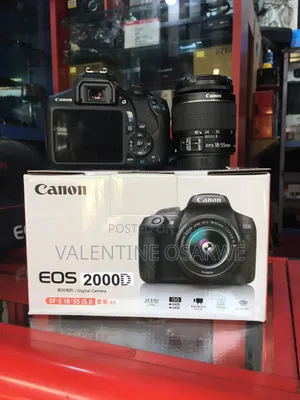 Canon 2000d With Lens 18-55mm