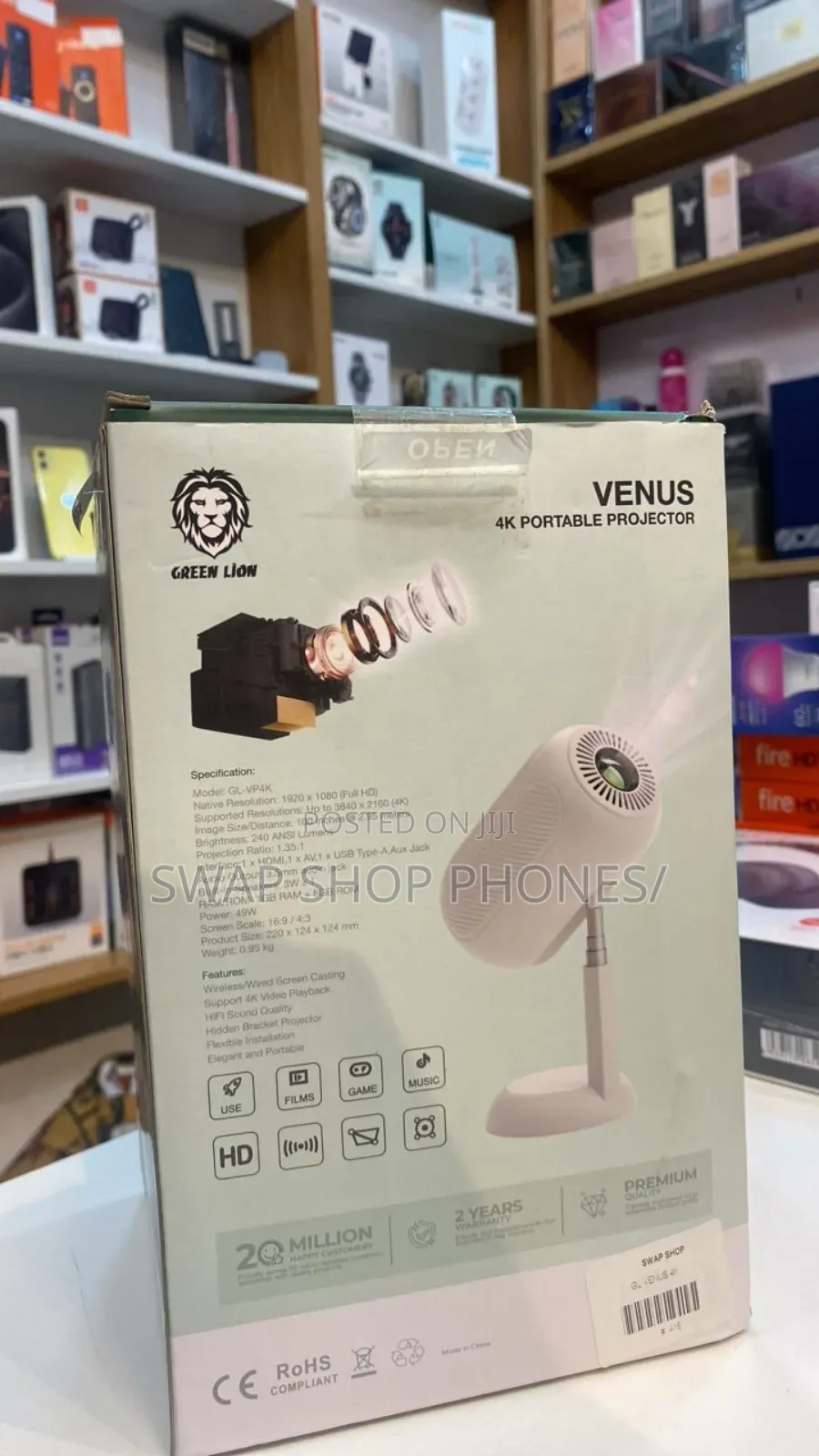 Green Lion Smart Android Projector TV