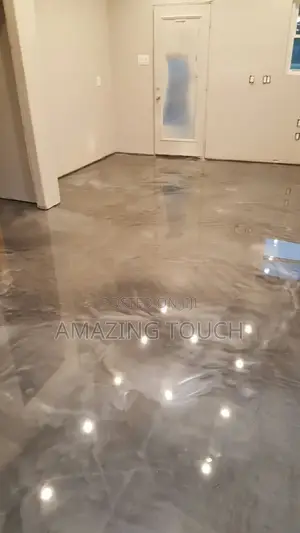Epoxy Metallic Luxury Flooring