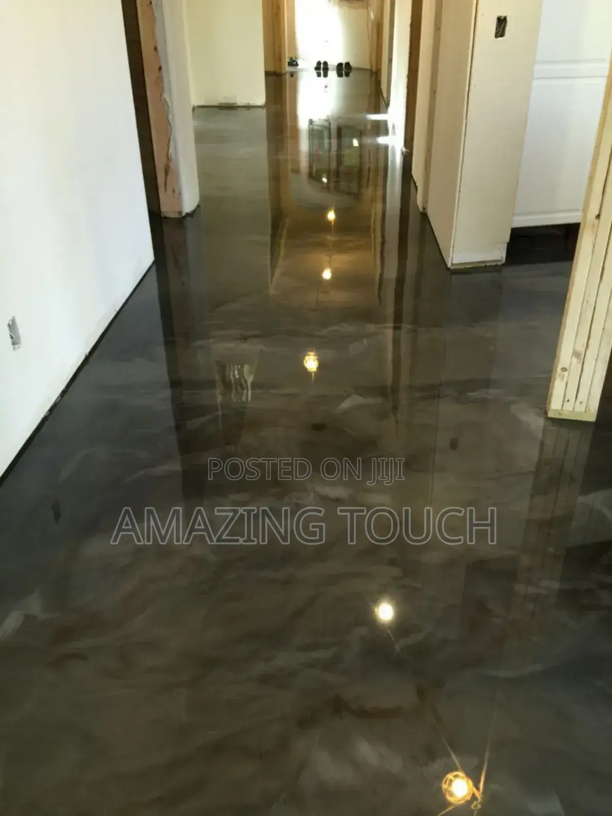 Epoxy Metallic Luxury Flooring