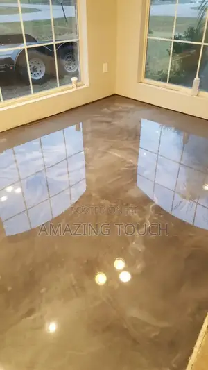 Epoxy Metallic Luxury Flooring