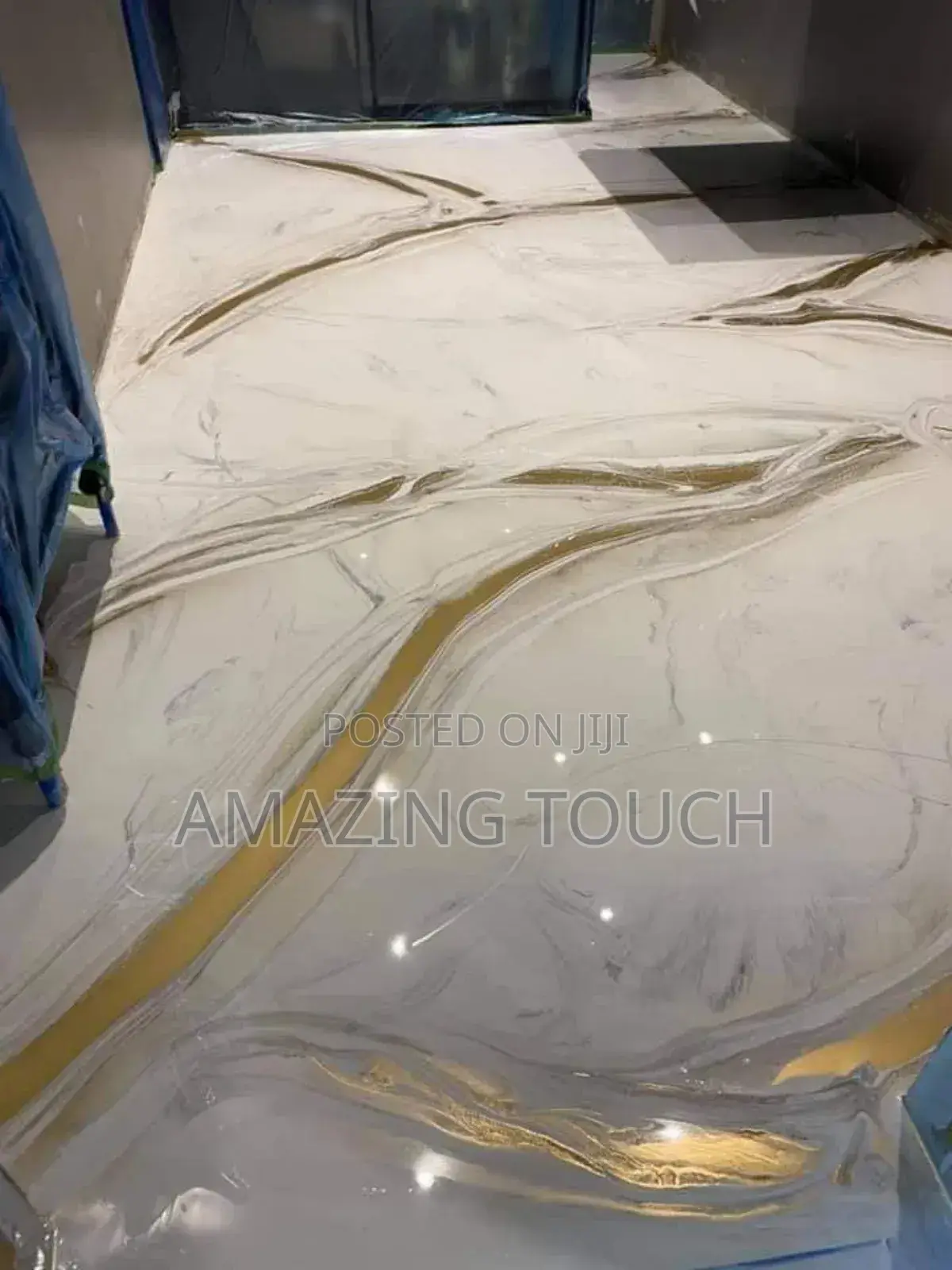 Epoxy Metallic Luxury Flooring