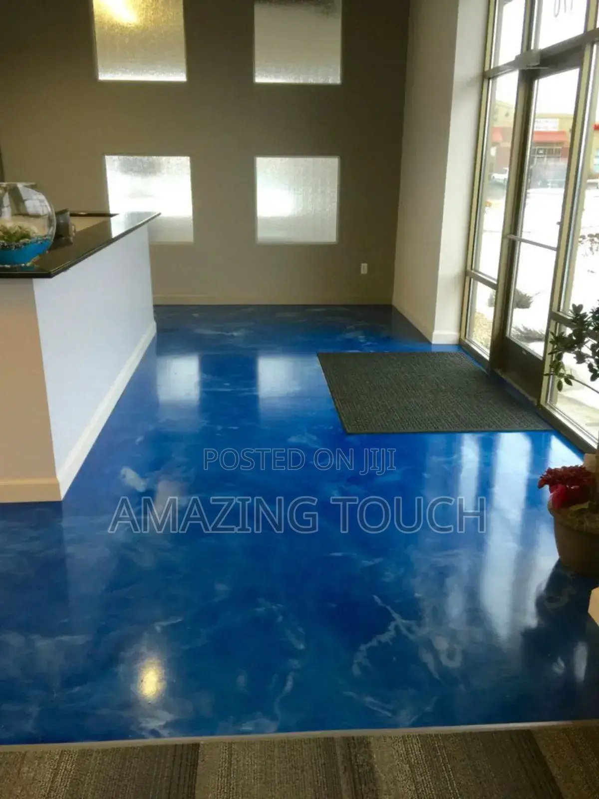 Epoxy Metallic Luxury Flooring