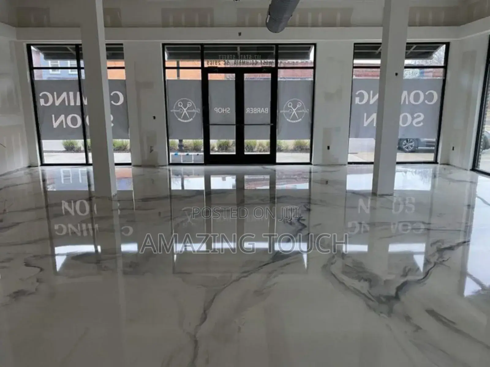 Epoxy Metallic Luxury Flooring