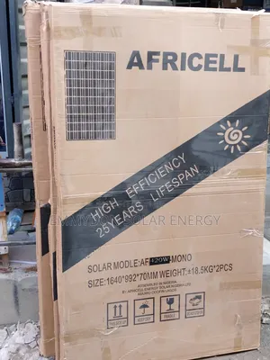 Original Africell Panel 420watt 60 Cells