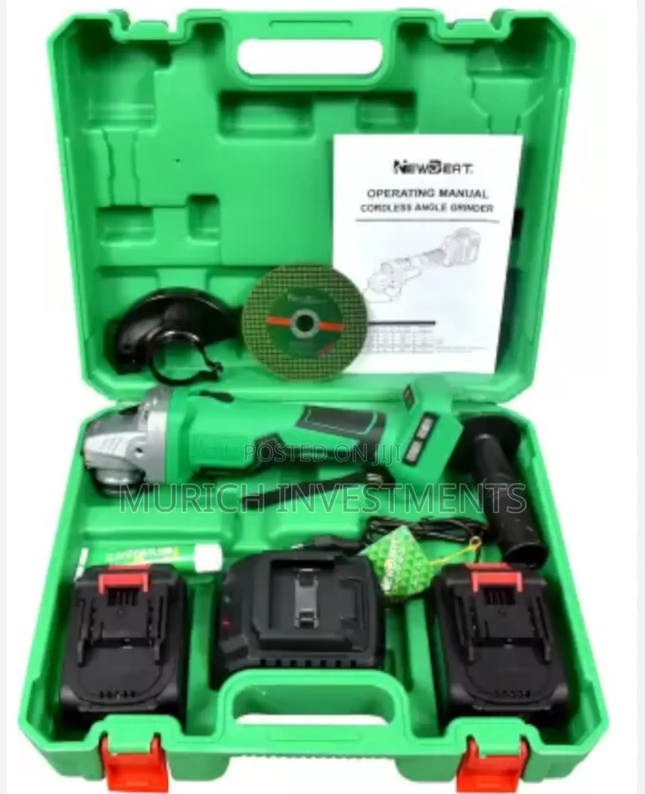 Rechargeable Cordless Battery Angle Grinder 115mm