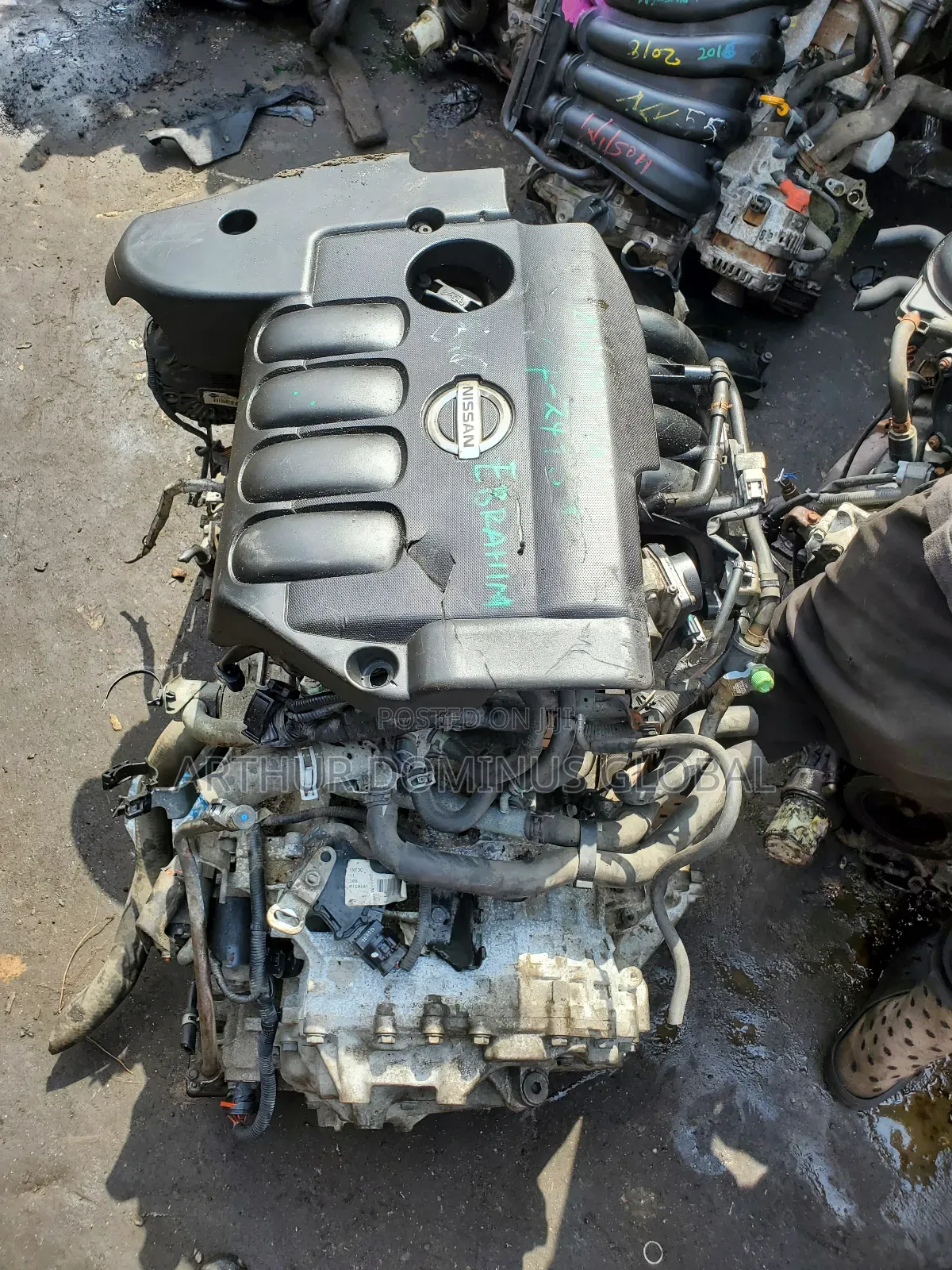 Nissan Altima Engine 2.5L 2008/2012 for sale - ARTHUR DOMINUS GLOBAL ...
