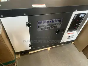 Photo - 10kva Perkins Soundproof Generator