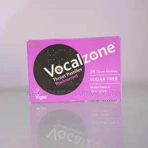 Vocalzone Throat Pastilles Blackcurrent