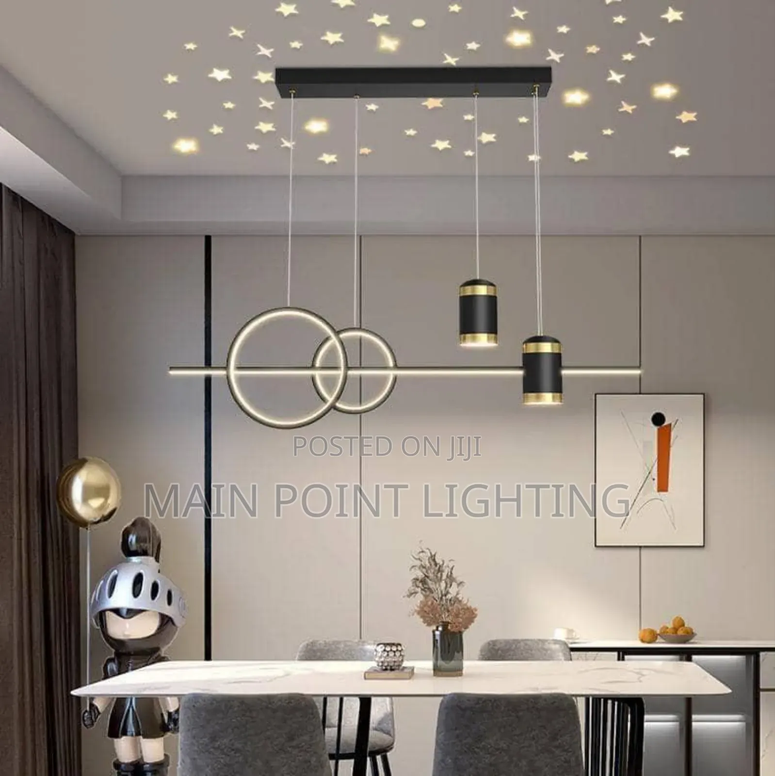 Dropping Chandelier Light
