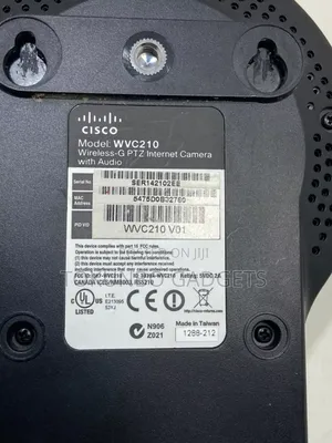Linksys Cisco Wireless-g PTZ WVC210 Internet IP Camera