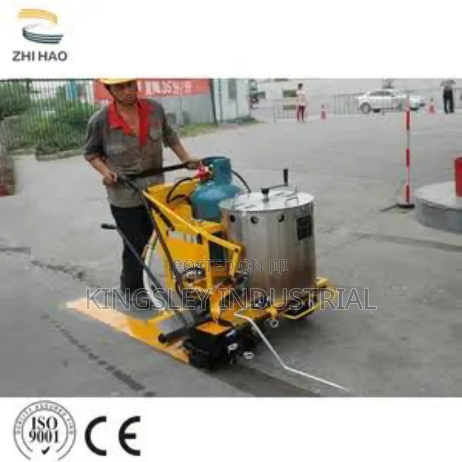 Road Marking Machine Cold Paint Petrol Engine 40liters