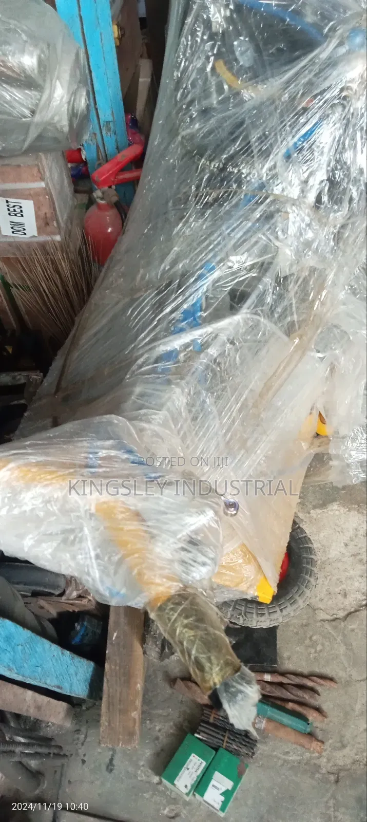 Road Marking Machine Cold Paint Petrol Engine 40liters