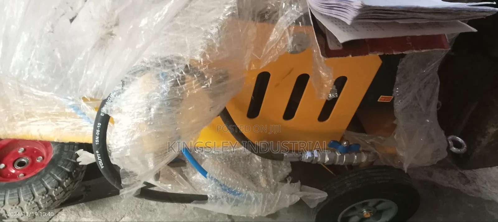 Road Marking Machine Cold Paint Petrol Engine 40liters
